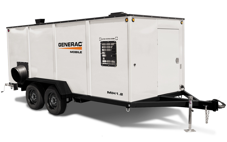 Мобільний безполум'яний обігрівач Generac MIH1.2 - 1 200 000 BTU/год